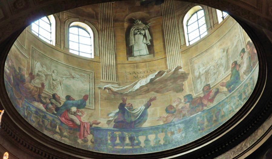 Fresko Kuppel Kirche St Joseph des Carmes